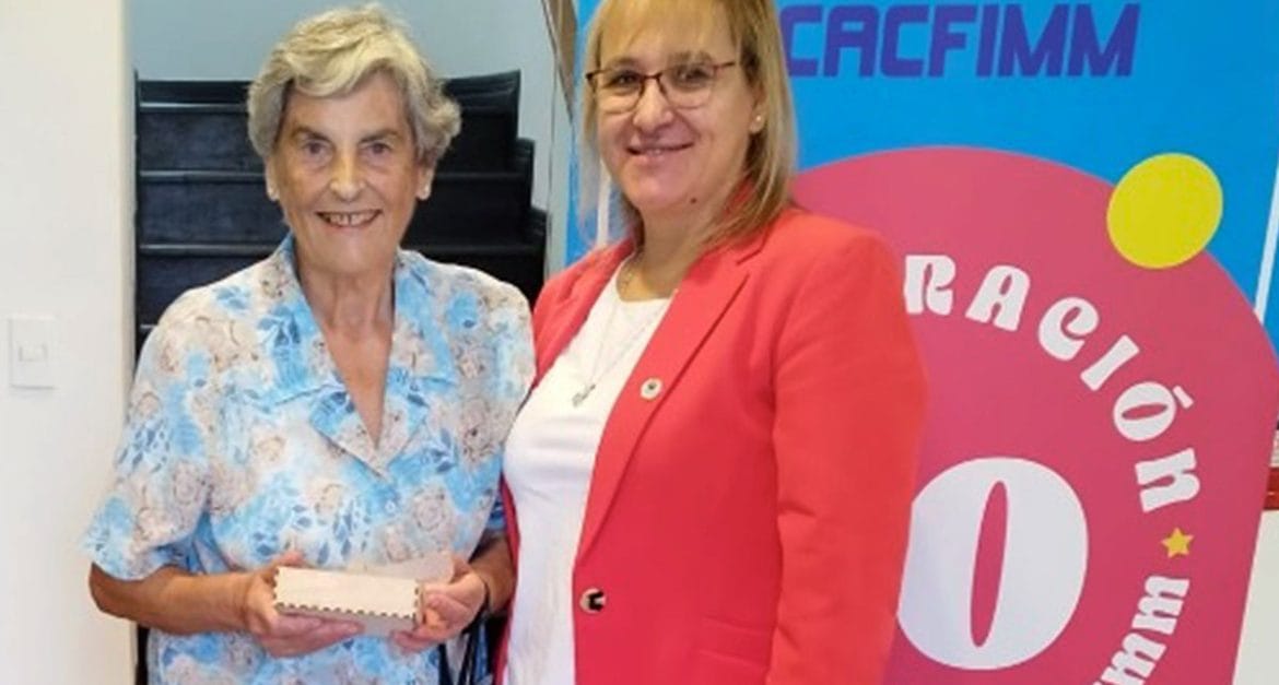 Carta recibida de Socia Fundadora